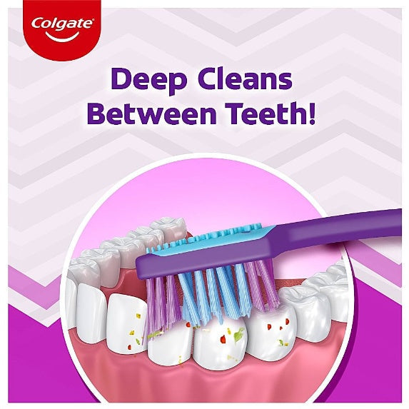 Colgate Zigzag Toothbrush Medium pack of 6