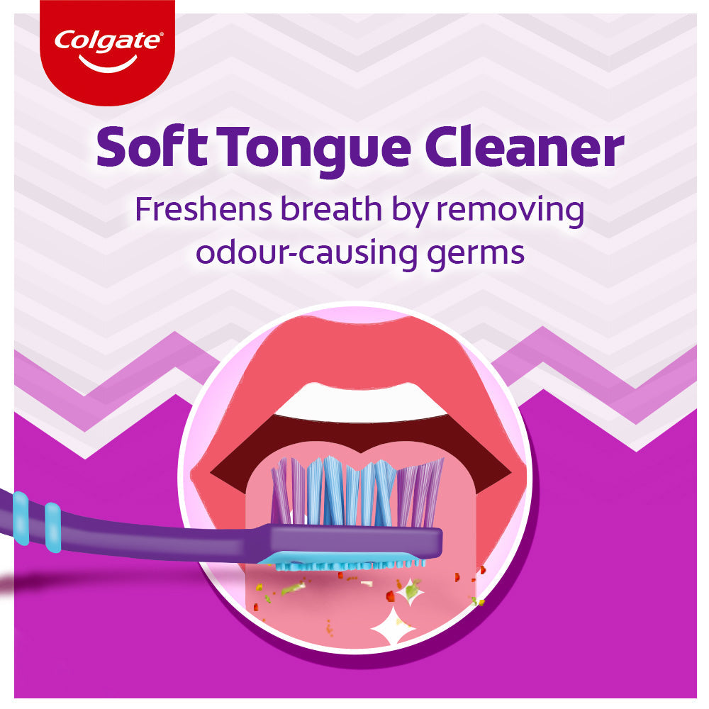 Colgate Zigzag Toothbrush Medium pack of 6