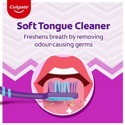 Colgate Zigzag Toothbrush Medium pack of 6