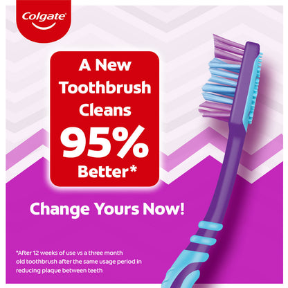 Colgate Zigzag Toothbrush Medium pack of 6