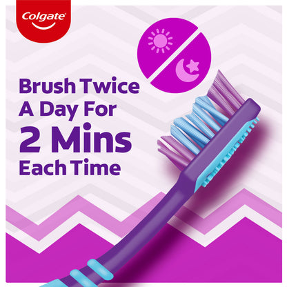 Colgate Zigzag Toothbrush Medium pack of 6