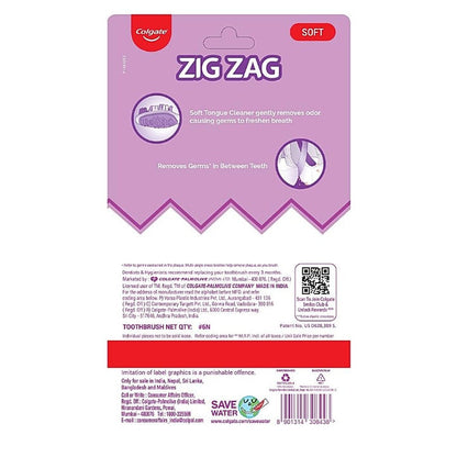 Colgate Zigzag Toothbrush Medium pack of 6