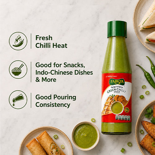 Fabsta Green Chilli Sauce, 200 g