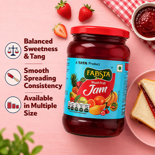 Fabsta Mixed Fruit Jam, 500 g