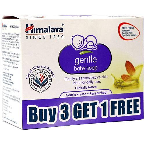 Himalaya Gentle Baby Soap (B3G1) 300 g