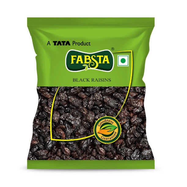 Fabsta Black Raisins Seeded, 500 g