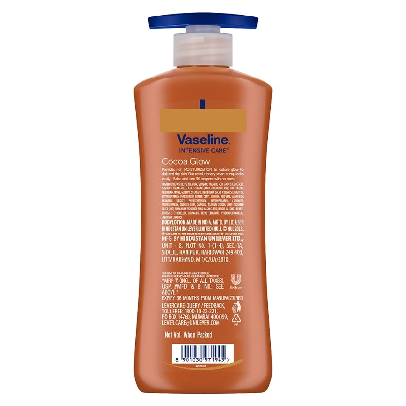 Vaseline Intensive Care Cocoa Glow Body Lotion 400 ml