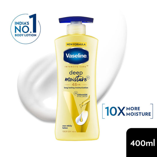 Vaseline Intensive Care Deep Moisture Body Lotion 400 Ml