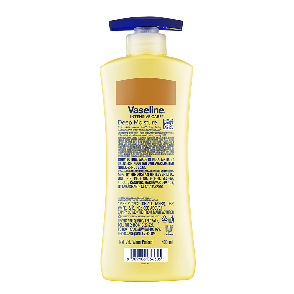 Vaseline Intensive Care Deep Moisture Body Lotion 400 ml