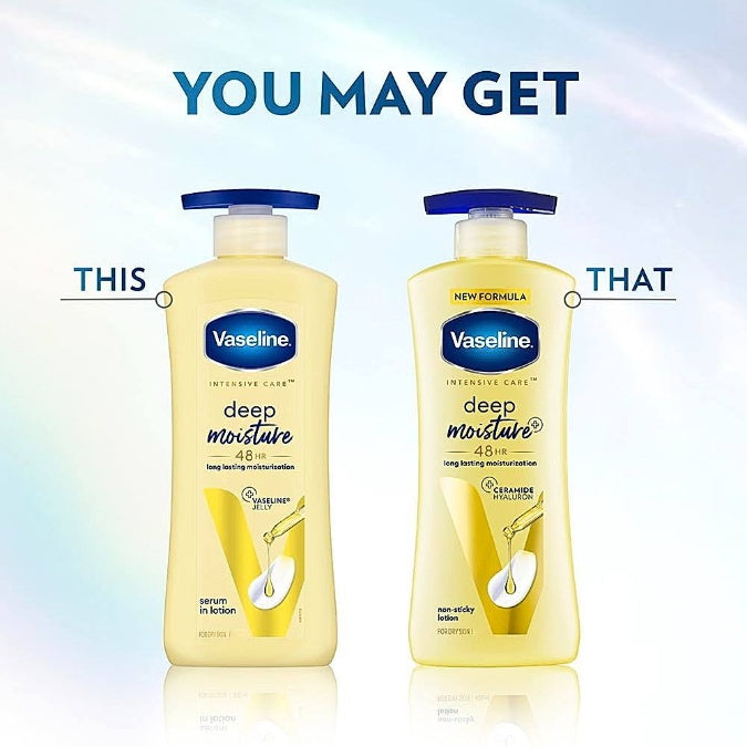 Vaseline Intensive Care Deep Moisture Body Lotion 400 ml