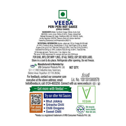 Veeba Peri Peri Sauce 300 g