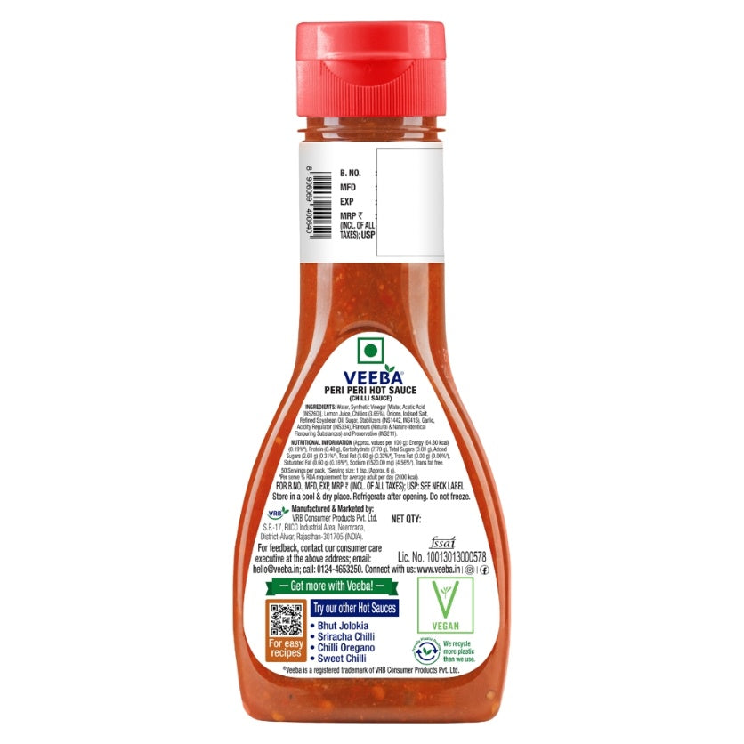 Veeba Peri Peri Sauce 300 g