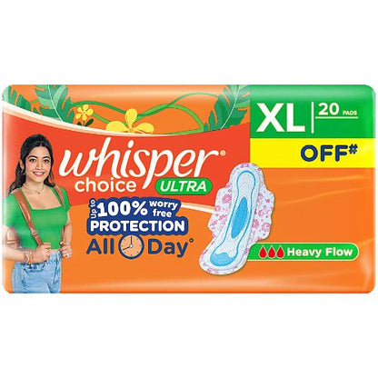 Whisper Ultra Choice Sanitary Pads 20 pads