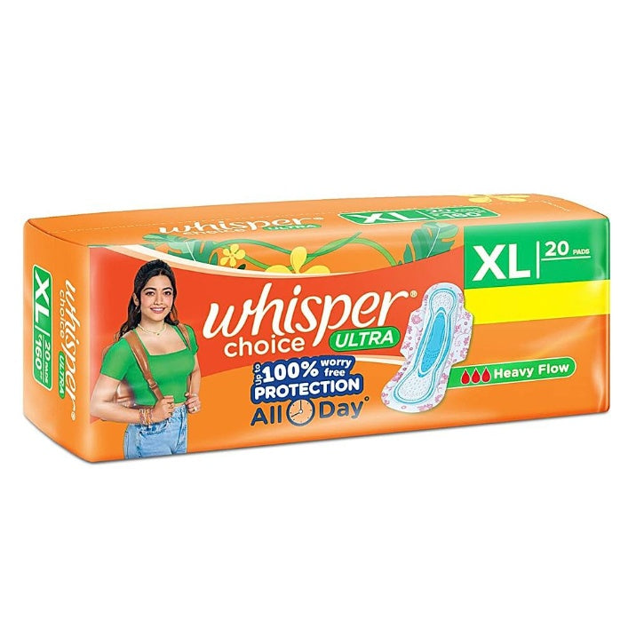 Whisper Ultra Choice Sanitary Pads 20 pads