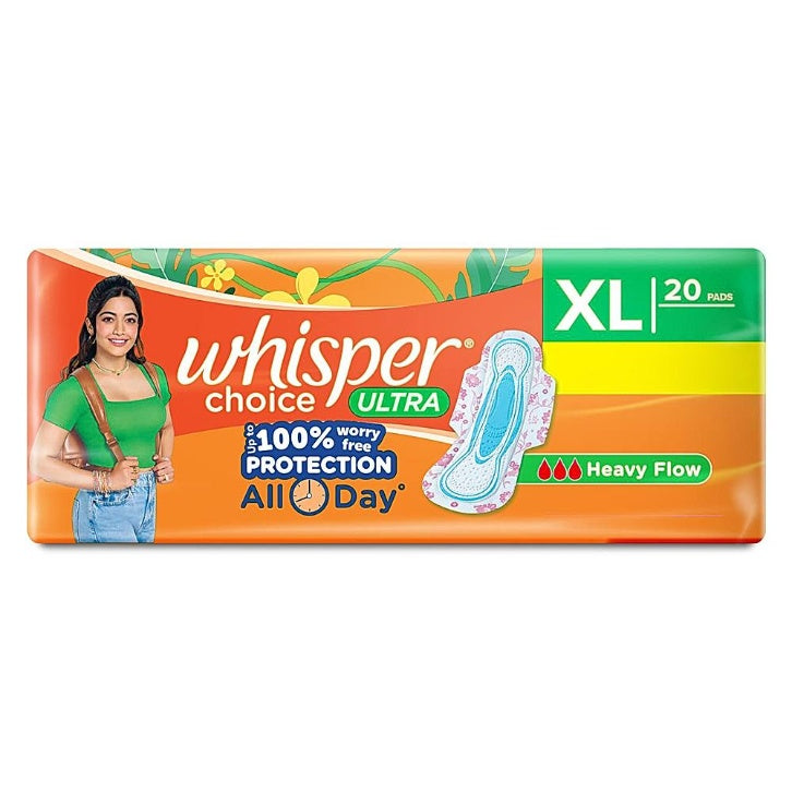 Whisper Ultra Choice Sanitary Pads 20 pads