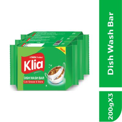 Klia Dishwash Bar 3x200 gm