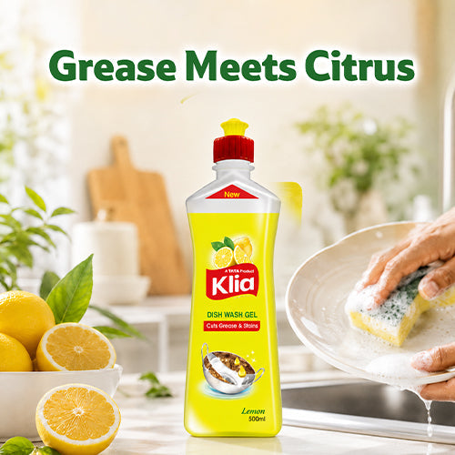 Klia Dishwash Gel Lemon 500 ml