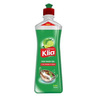 Klia Dishwash Gel Lime, 500 ml