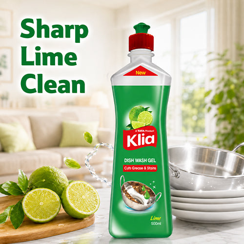 Klia Dishwash Gel Lime 500 ml