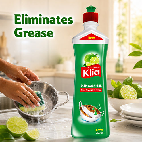 Klia Dishwash Gel Lime 750 ml