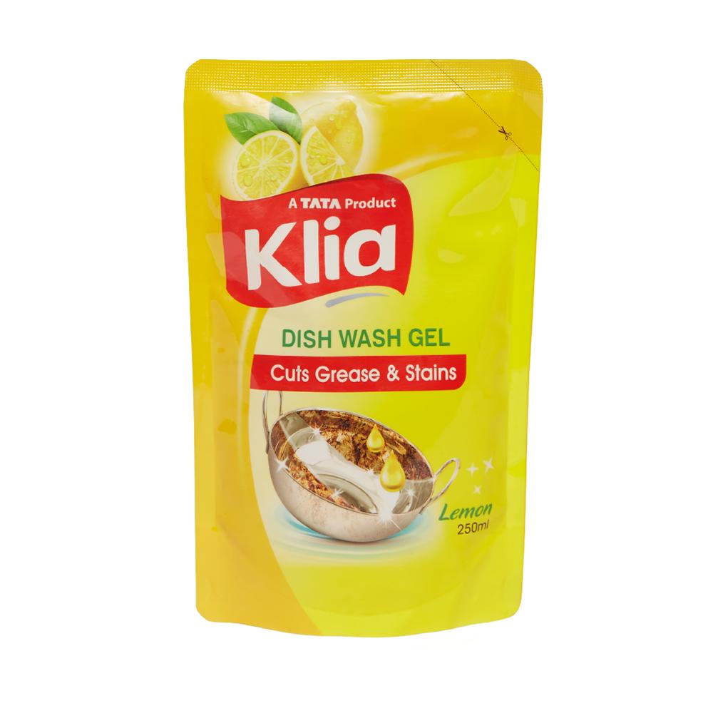 Klia Dishwash Gel Pouch 250 ml