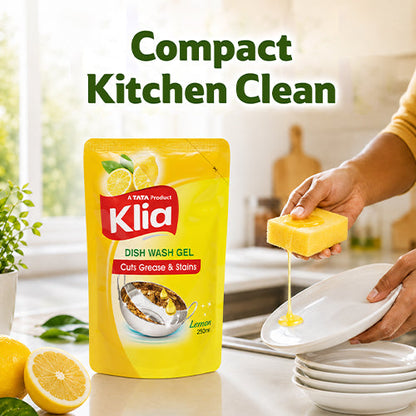 Klia Dishwash Gel Pouch 250 ml