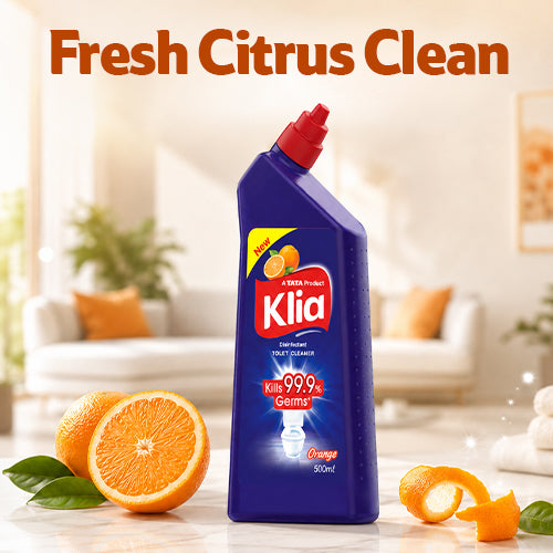 Klia Toilet Cleaner Orange, 500 ml
