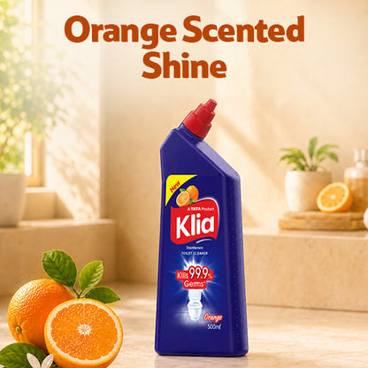 Klia Toilet Cleaner Orange, 500 ml