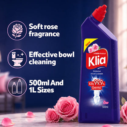 Klia Toilet Cleaner Rose 500 ml