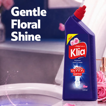 Klia Toilet Cleaner Rose, 500 ml
