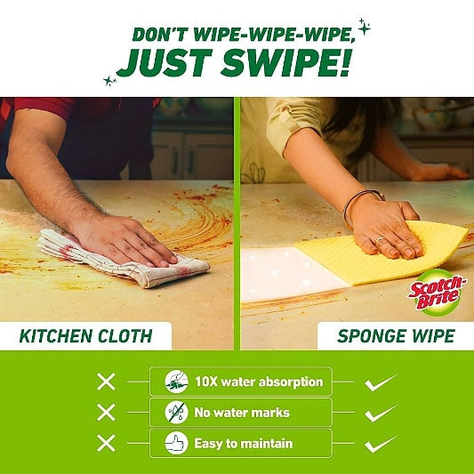 Scotch Brite Sponge Wipe L 5 Per Pack 1 pc