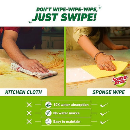 Scotch Brite Sponge Wipe L 5 Per Pack 1 pc