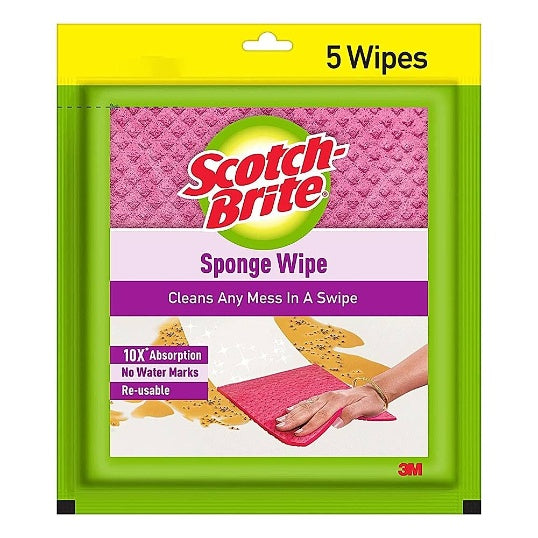 Scotch Brite Sponge Wipe L 5 Per Pack 1 pc