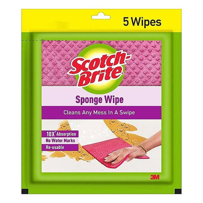 Scotch Brite Sponge Wipe L 5 Per Pack 1 pc