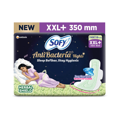 Sofy Bodyfit Overnight Sanitary Pad Xxl 18 pcs