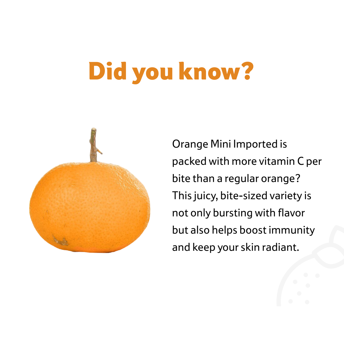 Orange Mandarin Imported, Prepack 500 g