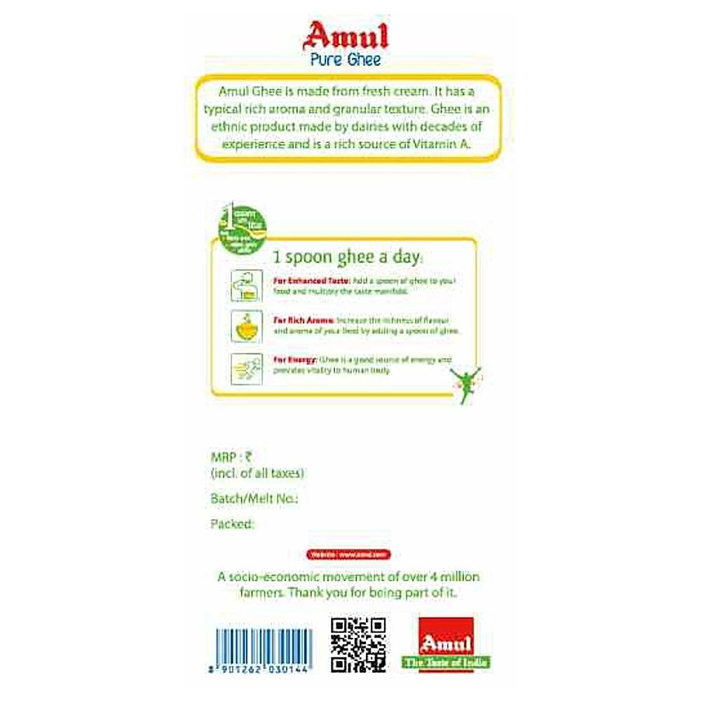 Amul Desi Ghee Pouch 500 ml