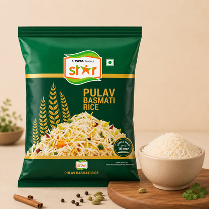 Star Basmati Pulav Rice 1 kg