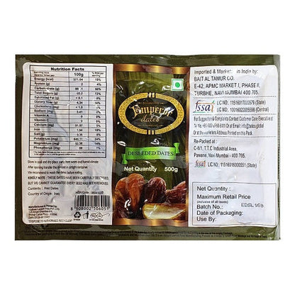 Emperor Deeseed Dates 500 g