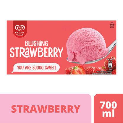 Kwality Walls Strawberry Ice Cream 750 Ml