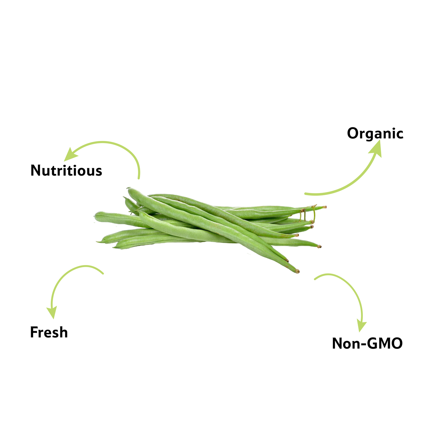 Starfresh Organic French Bean Prepack 500 g