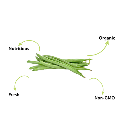 Starfresh Organic French Bean Prepack 500 g