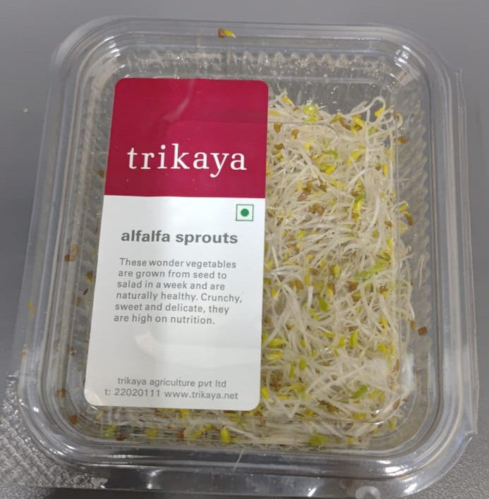 Trikaya Alfalfa Sprouts 50 gm