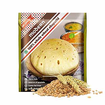 Modern 100% Whole Wheat Chapati 450 gm