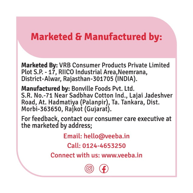 Veeba Peanut Butter Creamy 1 kg