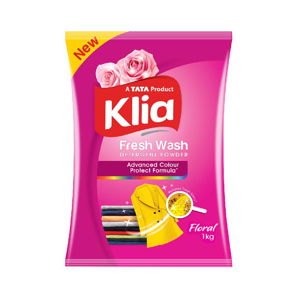 Klia Detergent Bucket Floral, 1 Kg