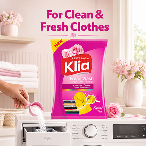 Klia Detergent Bucket Floral, 2 Kg
