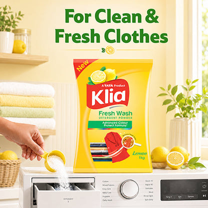 Klia Detergent Bucket Lemon, 1 Kg
