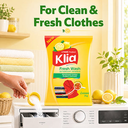 Klia Detergent Bucket Lemon 2 kg
