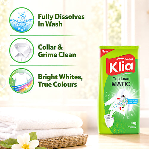 Klia Detergent Matic Top Load 1 kg
